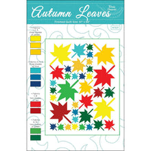 Load image into Gallery viewer, Autumn Leaves Quilt Pattern

