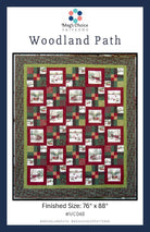 Woodland Path quilt pattern front cover