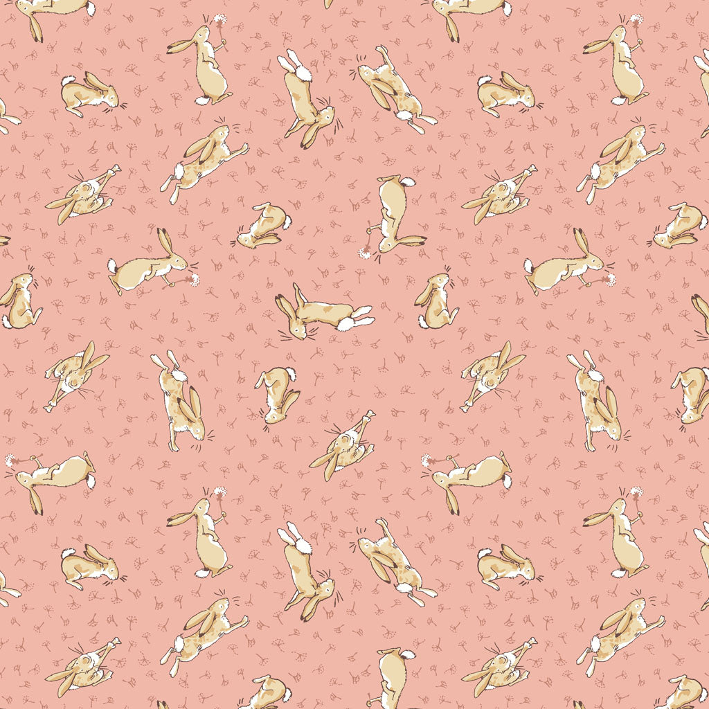 Guess How Much I Love You 2024 Y4247-39 Tossed Bunnies Coral