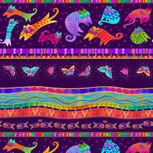 Load image into Gallery viewer, Laurel Burch Fantasticats - Stripe Y4340-28M
