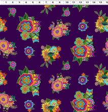 Load image into Gallery viewer, Laurel Burch Fantasticats - Cats &amp; Flowers Y4341-28M
