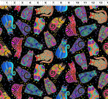 Load image into Gallery viewer, Laurel Burch Fantasticats - Tossed Cats Y4343-3M
