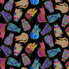 Load image into Gallery viewer, Laurel Burch Fantasticats - Tossed Cats Y4343-3M

