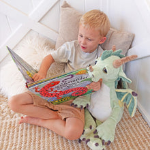 Load image into Gallery viewer, Debonair Dragon Pudgy Plushie Soft Toy Sewing Pattern
