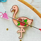 Flossie the Flamingo Magnetic Needle Minder