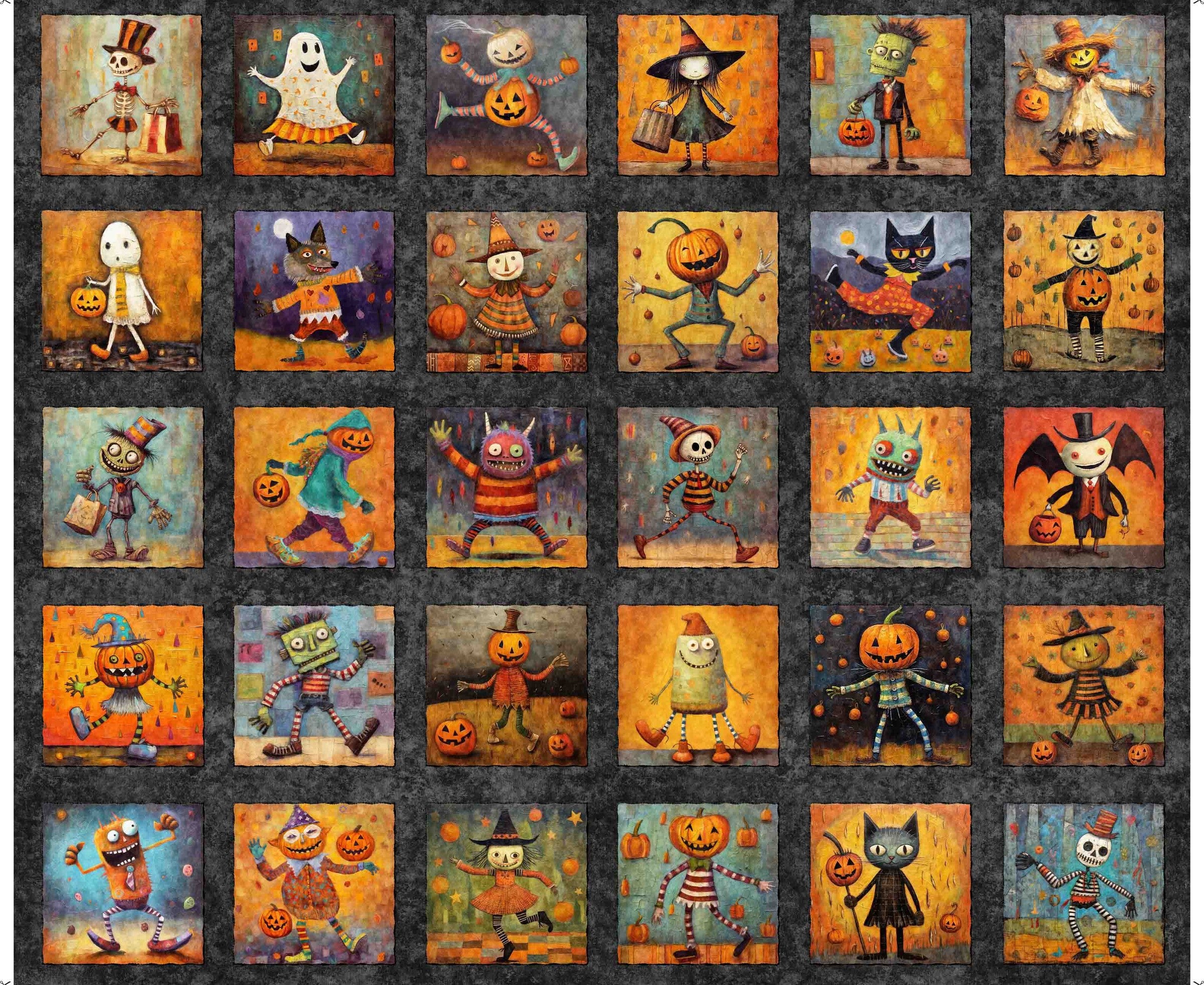 Creepin' It Real Halloween Picture Patch Panel 30385-K