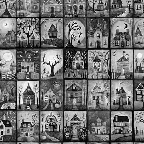 Creepin' It Real Mini Haunted House Blocks 30389-K