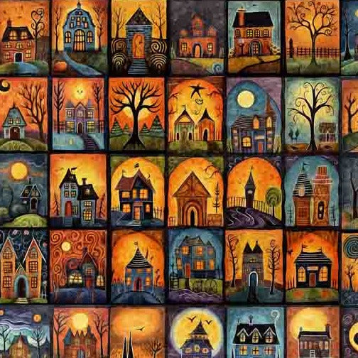 Creepin' It Real Mini Haunted House Blocks 30389-X