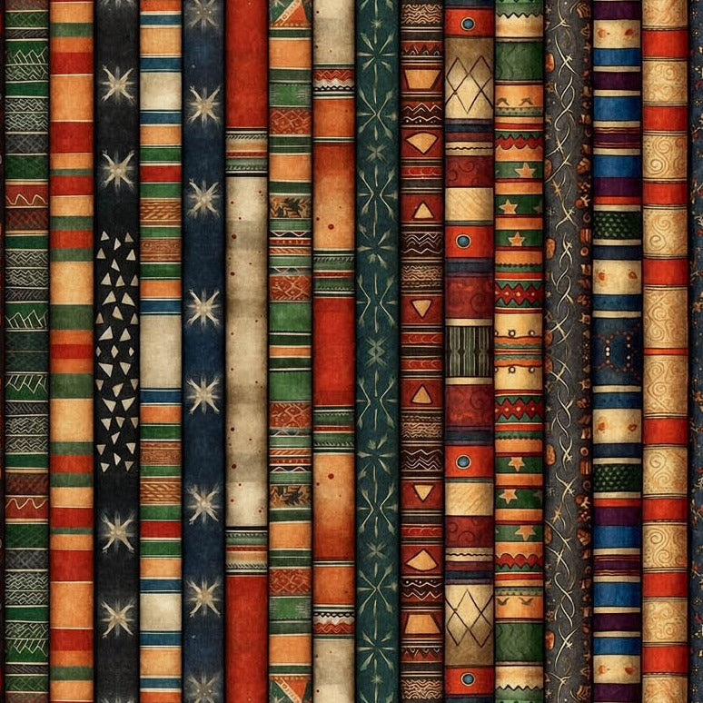 Christmas Party Animals - Giftwrap Stripe 30406-X