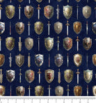 Wizards and Warriors Swords and Shields 30241-N with ruler for scale
