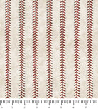 Bases Loaded Baseball Stripe 30349-E with ruler for scale