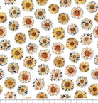 Poultry in Motion Sunflowers 30844-Z with ruler for scale