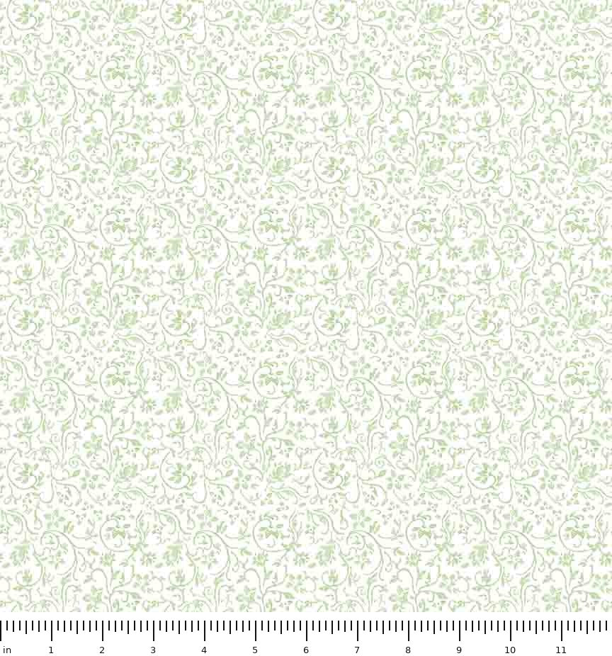 Poultry in Motion Vine Scroll 30847-H with ruler for scale
