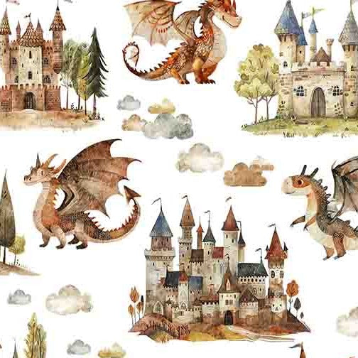 Dragon Dreams Dragons & Castles 30958-Z