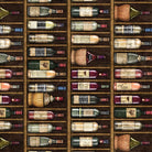 Cork & Barrel Wine Bottle Stripe 31170-X