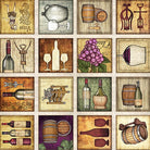Cork & Barrel Small Wine Patches 31175-X