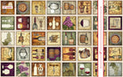 Cork & Barrel Small Wine Patches 31175-X with measurements