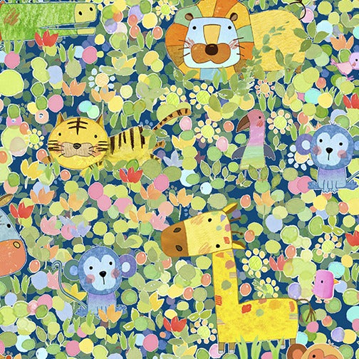 Jungle Friends Baby Jungle Animals 31384-N