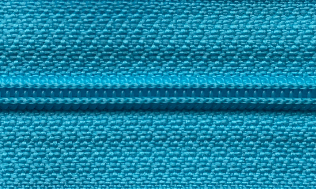 Sky Blue YKK #4.5 Nylon Coil Zipper