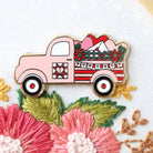 Valentine's Vintage Truck Magnetic Needle Minder