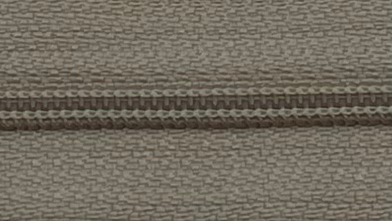 Warm Sand YKK #4.5 Nylon Coil Zipper