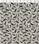 Emerald Hollow Bats Mist Gray detail