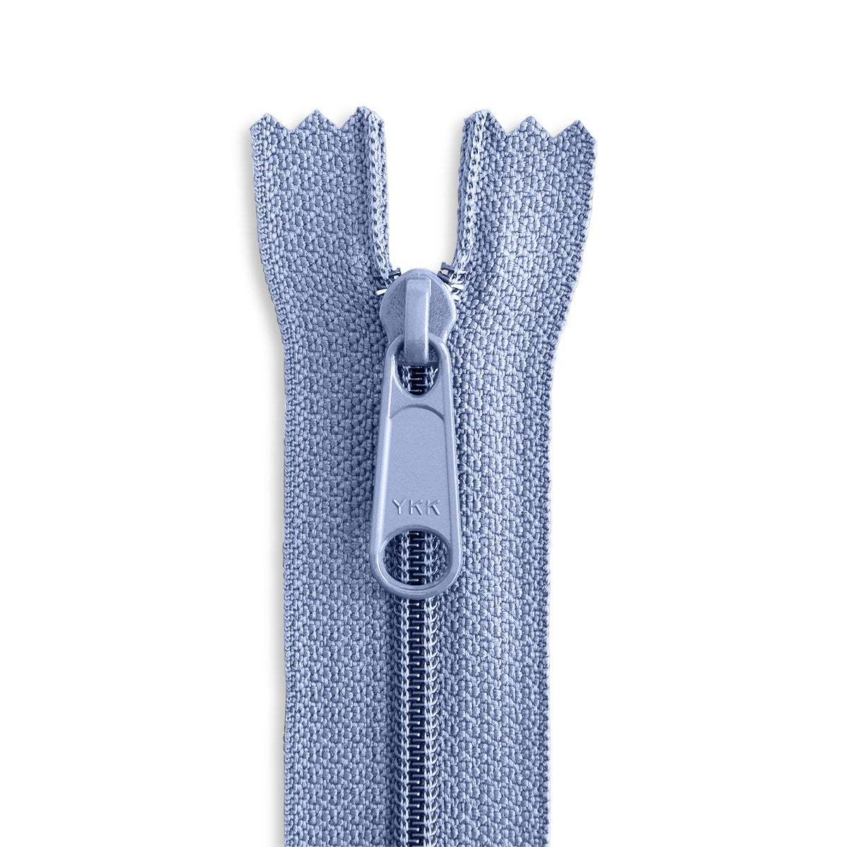 Pewter Gray YKK 119 zipper