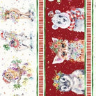 Little Darlings Christmas Animal Border Stripe - 5376