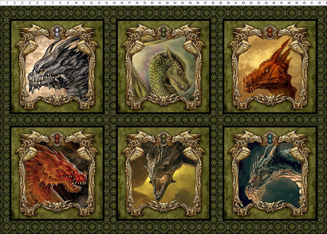 Dragons - The Ancients 11DRG-1 6 Dragon Panels