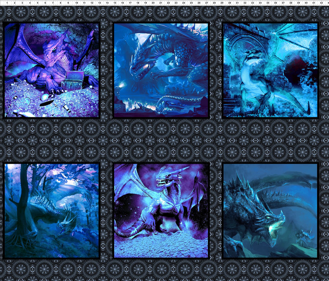 Dragons - Blue Fury 2DRG-2 6 Dragon Panel