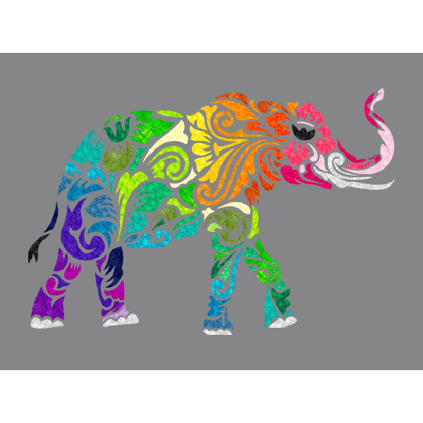 Laser Cut Quilts Holi Ganesha Elephant