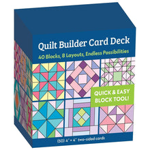Load image into Gallery viewer, Quilt Builder Card Deck
