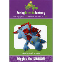 Load image into Gallery viewer, Funky Friends Factory - Diggles the Dragon
