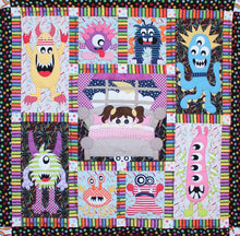 Load image into Gallery viewer, Silly Monsters Quilt Pattern by Quilture
