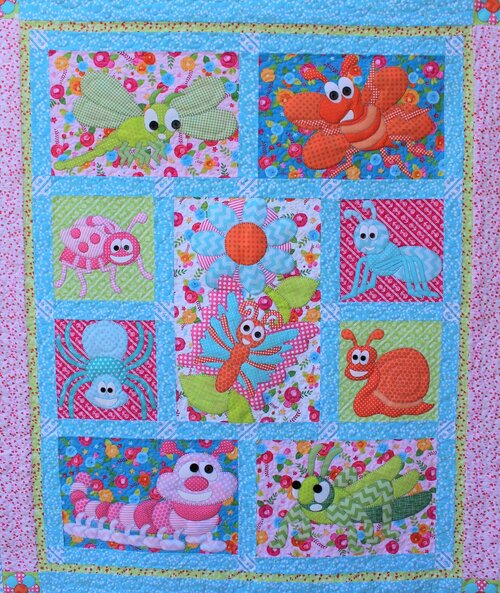 Bug Time Quilt Pattern by Quilture