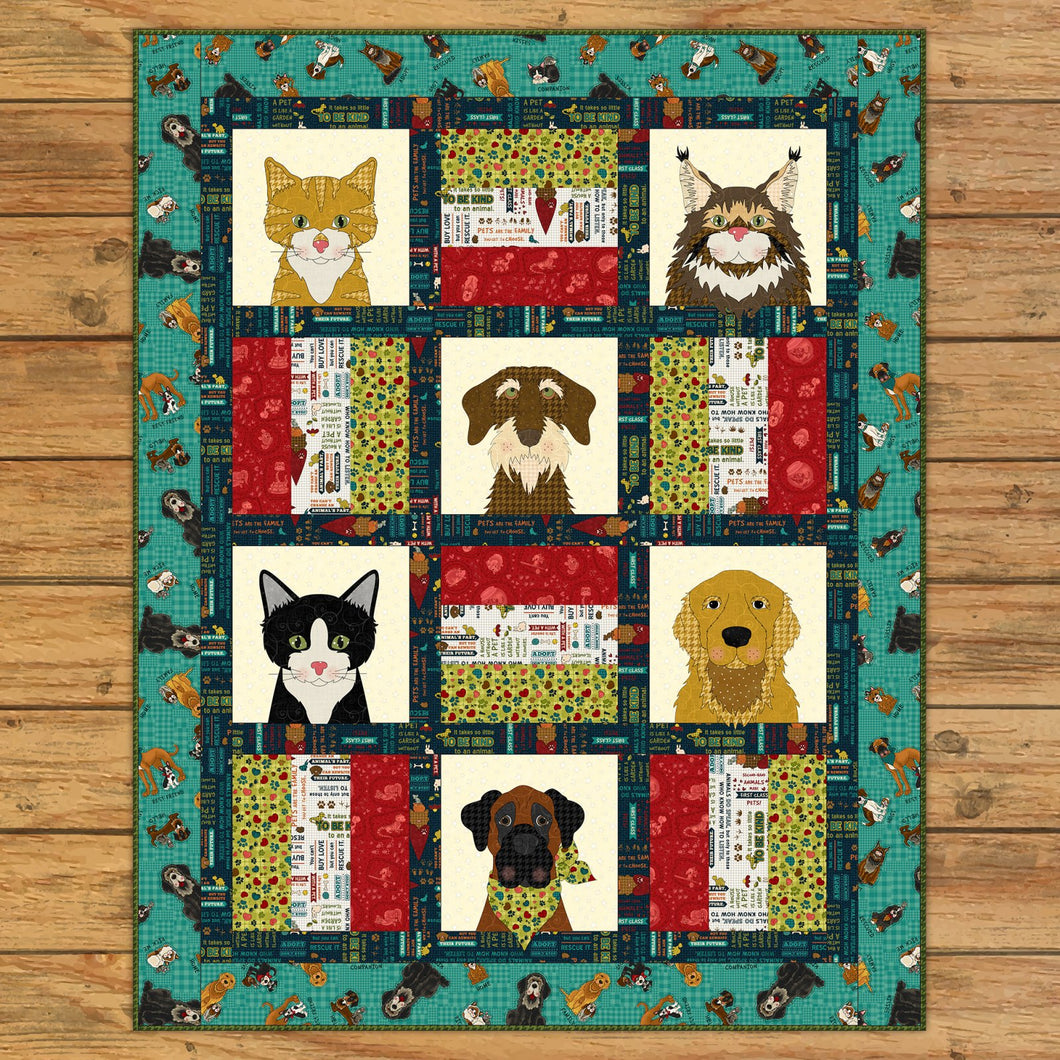 Dog & Cat Rescue Quilt