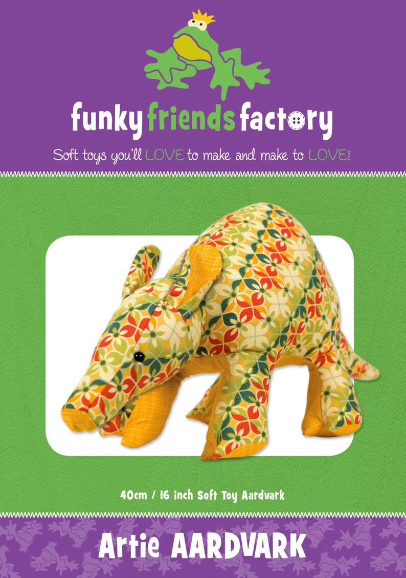 Funky Friends Factory - Artie Aardvark