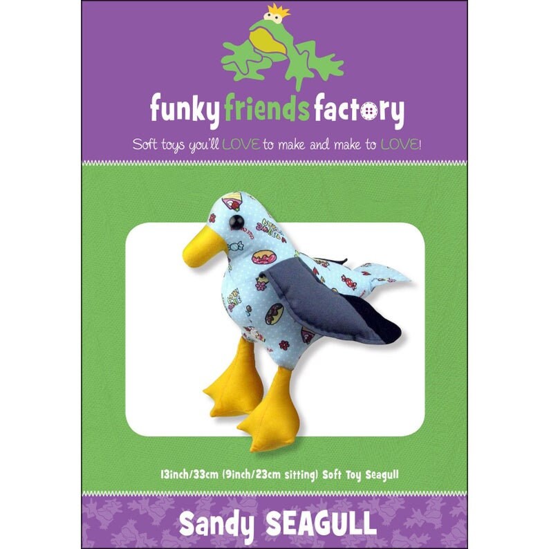 Funky Friends Factory - Sandy Seagull