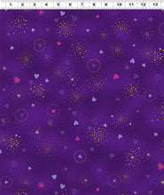 Load image into Gallery viewer, Laurel Burch Basic Heart Purple Metallic
