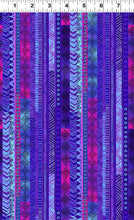 Load image into Gallery viewer, Laurel Burch Basic Stripe - Purple Y3220-27
