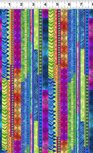 Load image into Gallery viewer, Laurel Burch Basic Stripe - Multi Color Y3220-55
